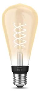 LED Stmievateľná žiarovka Philips Hue WHITE FILAMENT ST72 E27/7W/230V 2100K