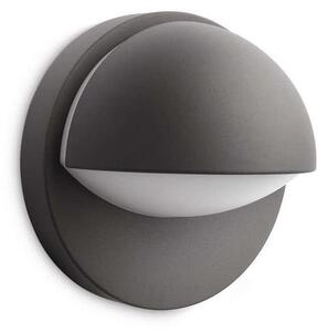 Philips - Vonkajšie nástenné svietidlo JUNE 1xE27/12W/230V IP44 antracit