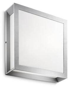 Philips - Vonkajšie stropné svietidlo SKIES 2xE27/14W/230V IP44 šedá