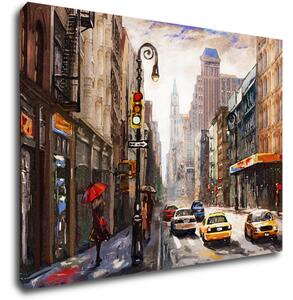 Impresi Obraz New York maľba - 70 x 50 cm
