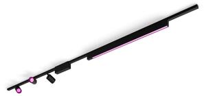 Philips-SADA 4xLED RGB Stmievateľné svietidlo do lištového systému Hue LED RGB/44,6W/230V