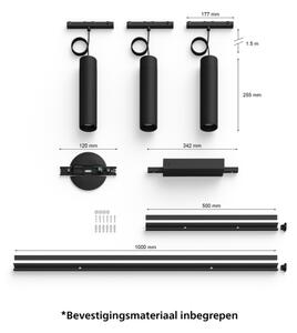 Philips - SADA 3x LED RGBW stmievateľný luster do lištového systému Hue LED/15,6W/230V