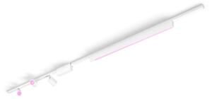 Philips-SADA 4xLED RGB Stmievateľné svietidlo do lištového systému Hue LED RGB/44,6W/230V