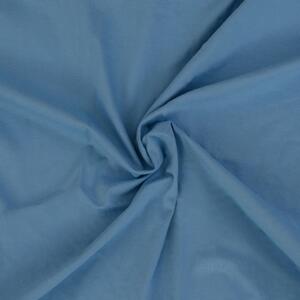 Kvalitex Luxusné bavlnené JERSEY prestieradlo s lycrou 90x200 cm - svetlo modrá