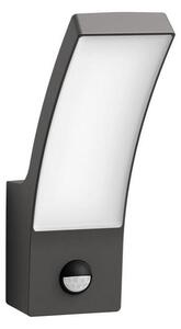 Philips-LED Vonkajšie nástenné svietidlo so senzorom SPLAY LED/12W/230V 4000K IP44
