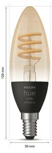 LED Stmievateľná žiarovka Philips Hue WHITE AMBIANCE E14/4,6W/230V 2200-4500K