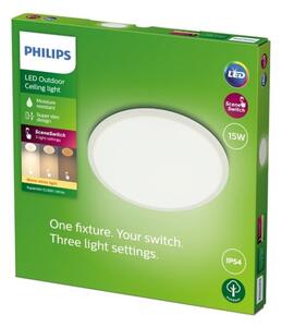 Philips - LED Stmievateľné vonkajšie svietidlo SUPERSLIM LED/15W/230V IP54 biela