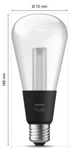 LED RGBW Stmievateľná žiarovka Philips Hue White And Color Ambiance E27/6,8W/230V