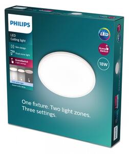 Philips- LED Stmievateľné stropné svietidlo OZZIET SCENE SWITCH LED/18W/230V 4000K