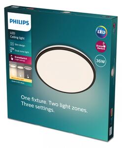 Philips- LED Stmievateľné stropné svietidlo OZZIET SCENE SWITCH LED/36W/230V 2700K