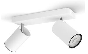 Philips - Bodové svietidlo KOSIPO 2xGU10/5,5W/230V biela