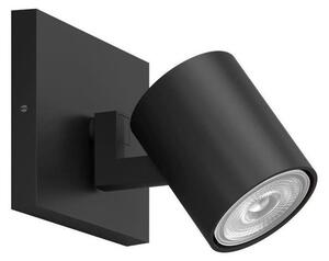 Philips - Bodové svietidlo RUNNER 1xGU10/20W/230V čierna