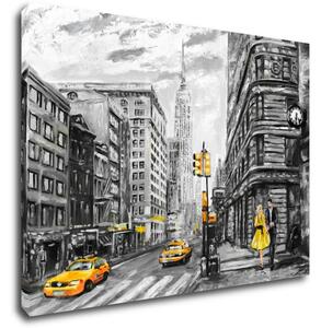 Impresi Obraz New York žlté detaily - 70 x 50 cm