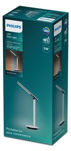 Philips - LED Stmievateľná dotyková stolná lampa ROCK LED/5W/5V 1800 mAh
