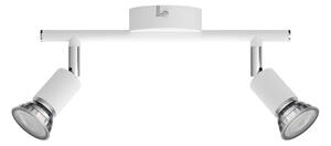 Philips - Bodové svietidlo LIMBALI 2xGU10/50W/230V biela
