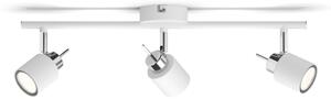 Philips - Bodové svietidlo MERANTI 3xGU10/35W/230V biela