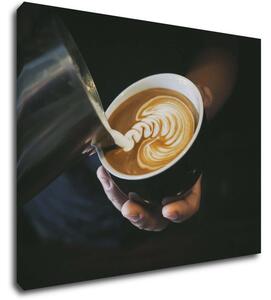 Impresi Obraz Káva capuccino - 90 x 70 cm