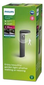 Philips - LED Vonkajšia lampa so senzorom TYLA LED/9W/230V 4000K IP44