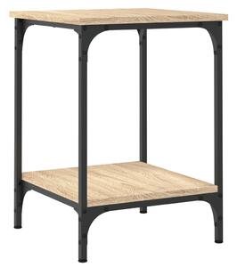 Konferenčný stolík dub sonoma 40x40x55 cm kompozitné drevo