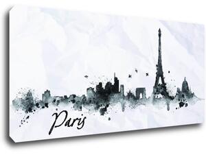 Impresi Obraz Paríž panorama - 90 x 40 cm