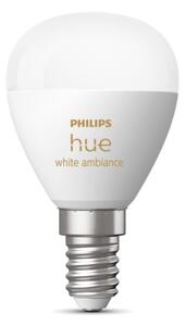 LED Stmievateľná žiarovka Philips Hue WHITE AMBIANCE P45 E14/5,1W/230V 2200-6500K