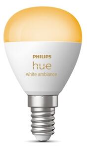 LED Stmievateľná žiarovka Philips Hue WHITE AMBIANCE P45 E14/5,1W/230V 2200-6500K