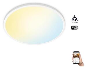 WiZ - LED Stmievateľné stropné svietidlo SUPERSLIM LED/22W/230V biela Wi-Fi