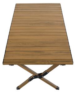 KONDELA Kempingový stôl, hnedá, ARTUR