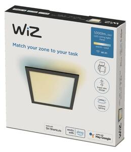 WiZ - LED Stmievateľné stropné svietidlo SUPERSLIM LED/12W/230V čierna Wi-Fi