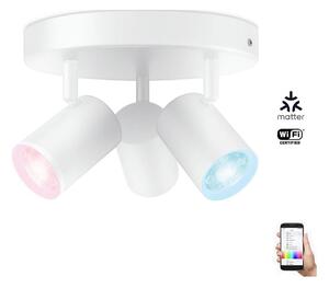 WiZ - LED RGBW Stmievateľné bodové svietidlo IMAGEO 3xGU10/4,9W/230V biela Wi-Fi