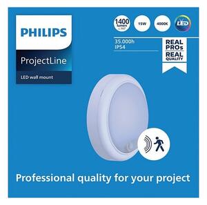 Philips - LED Nástenné svietidlo so senzorom PROJECTLINE LED/15W/230V IP54