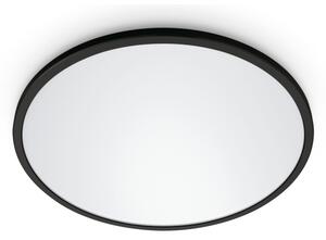 WiZ - LED Stmievateľné stropné svietidlo SUPERSLIM LED/22W/230V čierna Wi-Fi
