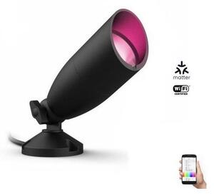 WiZ - LED RGBW Stmievateľné vonkajšie bodové svietidlo SPOT LED/4W/12V IP65 Wi-Fi