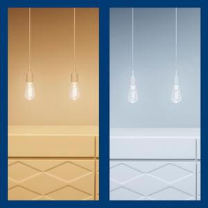 LED RGBW Stmievateľná žiarovka ST64 E27/6,3W/230V 2200-6500K Wi-Fi - WiZ