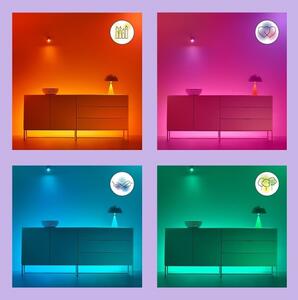 WiZ - LED RGB Stmievateľné stropné svietidlo SUPERSLIM LED/32W/230V Wi-Fi čierna