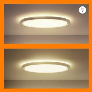 WiZ - LED RGB Stmievateľné stropné svietidlo SUPERSLIM LED/22W/230V Wi-Fi biela