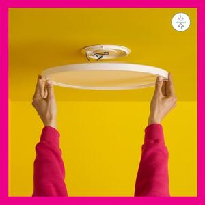 WiZ - LED RGB Stmievateľné stropné svietidlo SUPERSLIM LED/22W/230V Wi-Fi biela