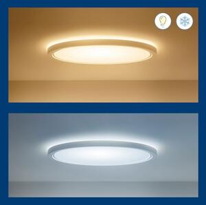 WiZ - LED RGB Stmievateľné stropné svietidlo SUPERSLIM LED/22W/230V Wi-Fi biela