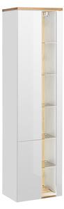Kúpeľňová vysoká skrinka BAHAMA WHITE 45 cm