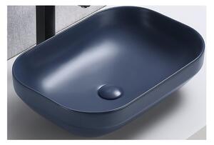 Keramické umývadlo NELI, modrá, 50 cm