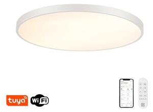 Immax NEO 07316L-LED stmievateľné stropné svietidlo SEMPLICI 128W/230V pr.100cm Wi-Fi Tuya biela + diaľkový ovládač (DO)