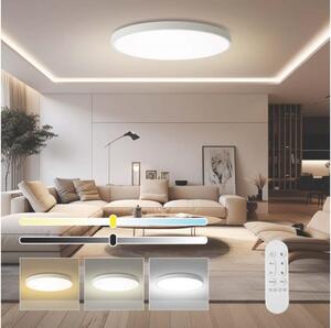 Immax NEO 07316L-LED stmievateľné stropné svietidlo SEMPLICI 128W/230V pr.100cm Wi-Fi Tuya biela + diaľkový ovládač (DO)