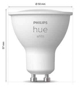 LED Stmievateľná žiarovka Philips Hue WHITE GU10/4,2W/230V 2700K