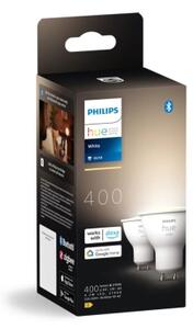 SADA 2x LED Stmievateľná žiarovka Philips Hue WHITE GU10/4,2W/230V 2700K