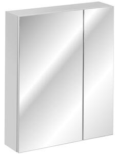 Kúpeľňová zrkadlová skrinka HAVANA WHITE 60 cm