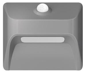 Immax 08309L - LED nabíjateľné schodové svietidlo so senzorom STEP LIGHT 0,3W/3,7V 2200 mAh IP53 sivé