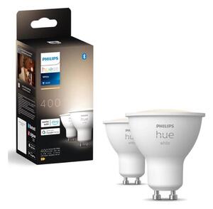 SADA 2x LED Stmievateľná žiarovka Philips Hue WHITE GU10/4,2W/230V 2700K