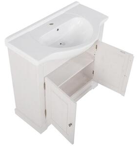 Kúpeľňová skrinka pod umývadlo ROMANTIC 85 cm