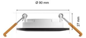 Philips - LED RGBW Stmievateľné kúpeľňové svietidlo Hue SLIM LED/8,3W/230V IP44