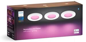 Philips -SADA 3x LED RGBW Stmievateľné kúpeľňové svietidlo Hue SLIM LED/8,3W/230V